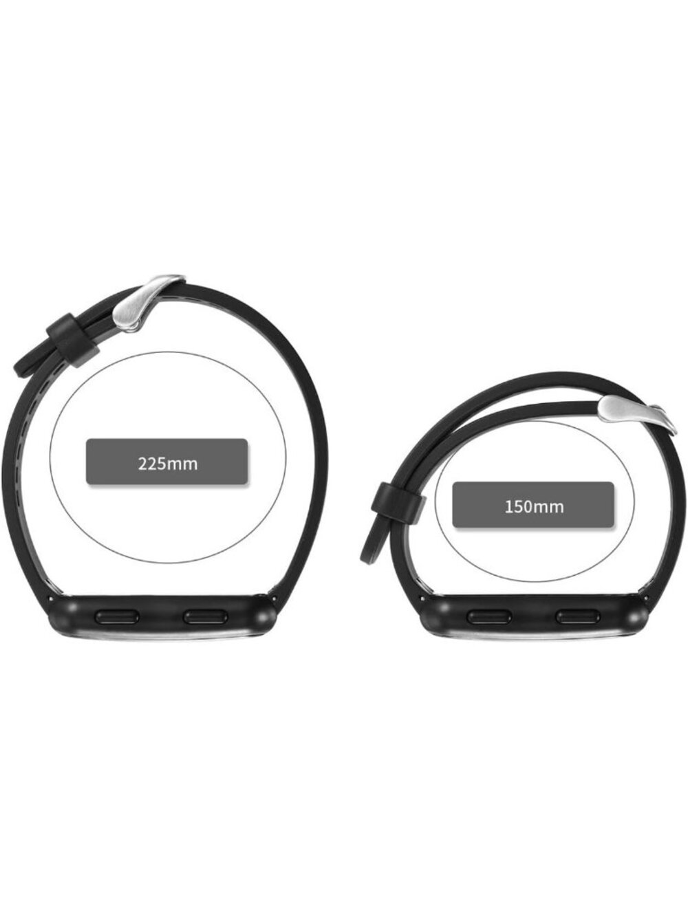 Unisex White Black Large Numbers Display Waterproof Square Case Digital Watch - Picture 6 of 6